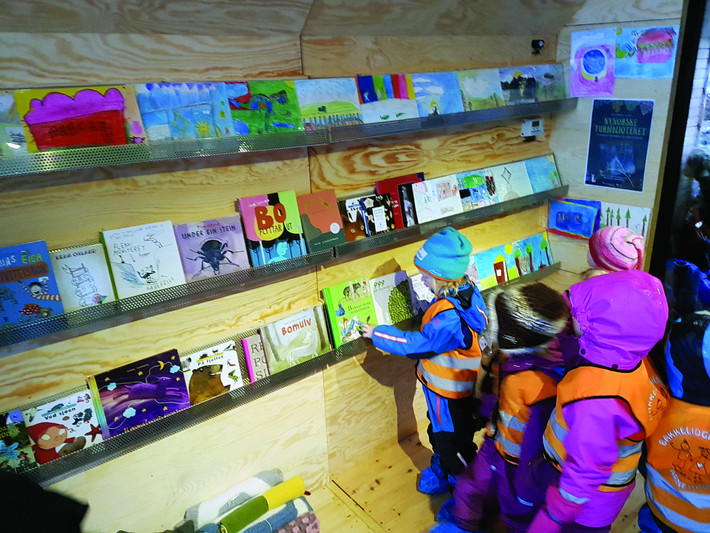 Turbiblioteket Foto Siv Merethe Hatlem