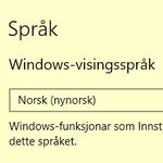 Windowsspraakval Ikon