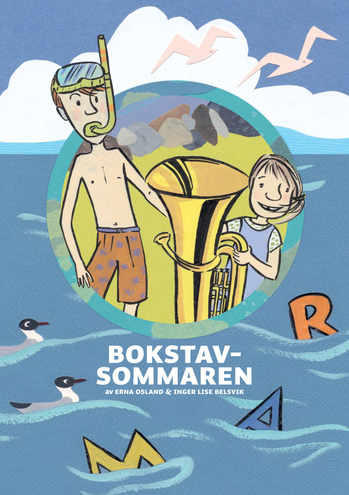 Bokstavsommaren Framside