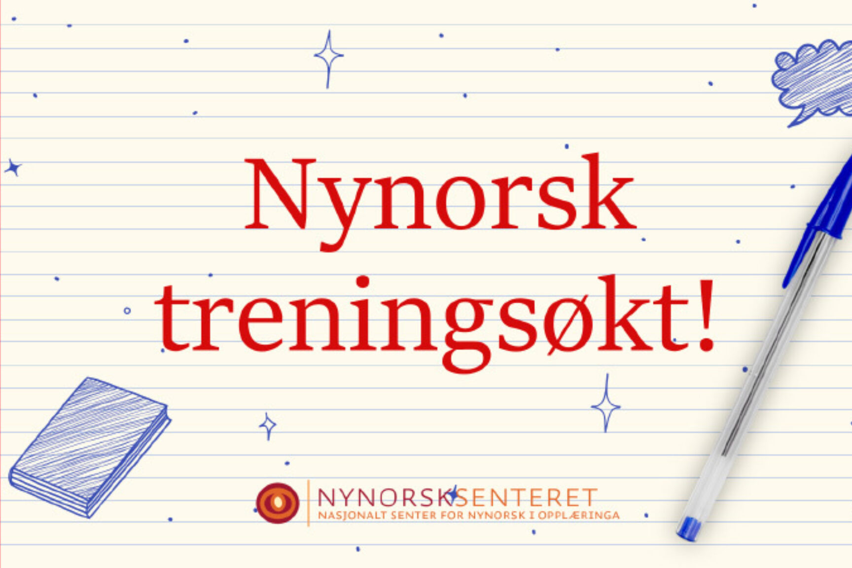 Nynorsk treningsøkt - Nynorsksenteret
