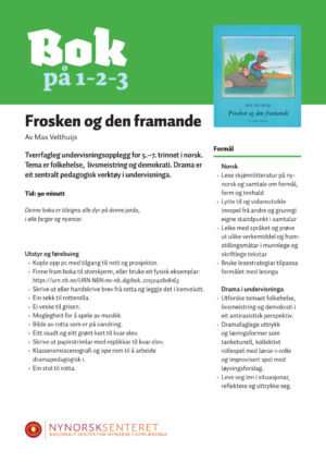 Bok paa 123 Frosken og den framande