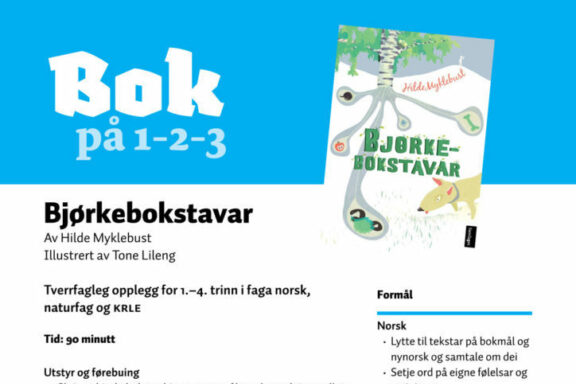 Bok paa 123 Bjorkebokstavar
