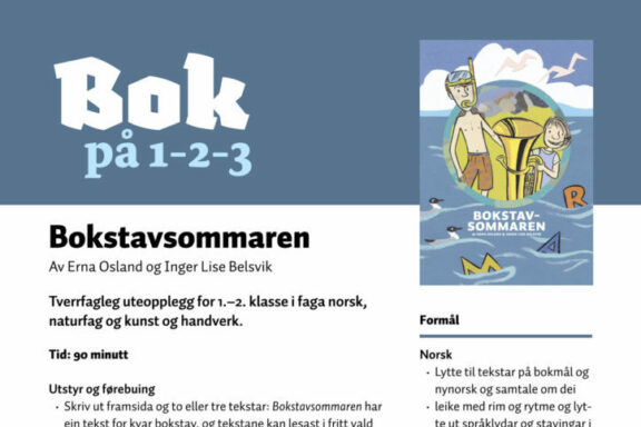 Bok paa 123 Bokstavsommaren