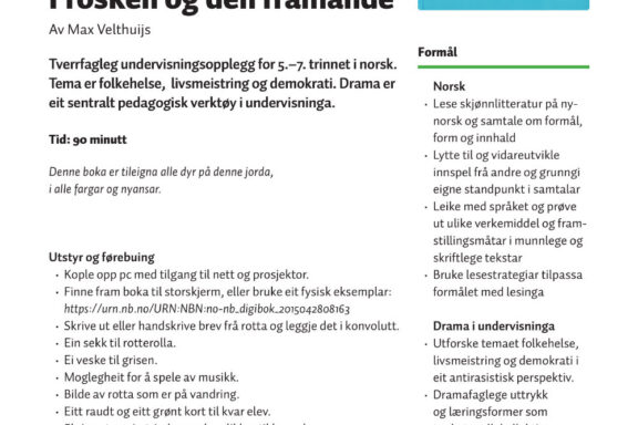 Bok paa 123 Frosken og den framande