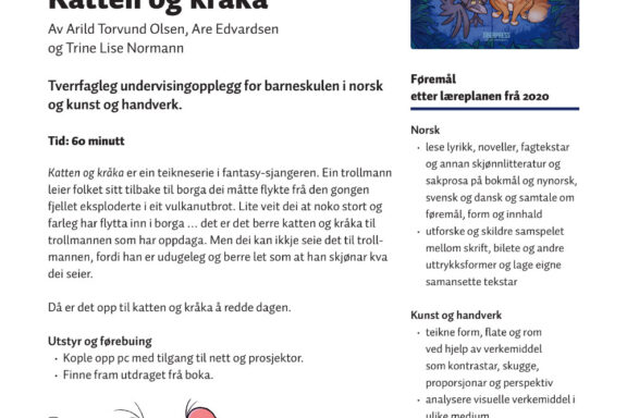 Bok paa 123 Katten og kraaka