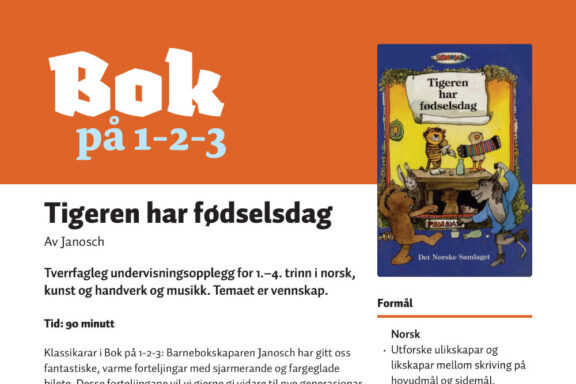 Bok paa 123 Tigeren har fodselsdag 1