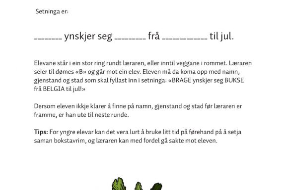 Kalender Bokstavleik
