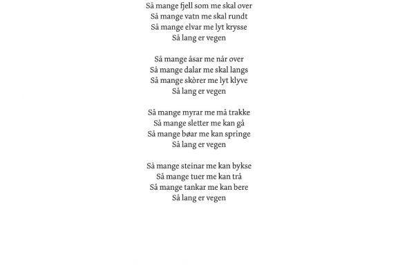 Kalender Saa lang er vegen