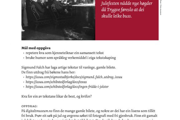 Kalender samansett tekst