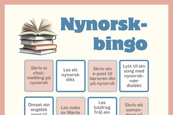 Nynorskbingo barneskulen