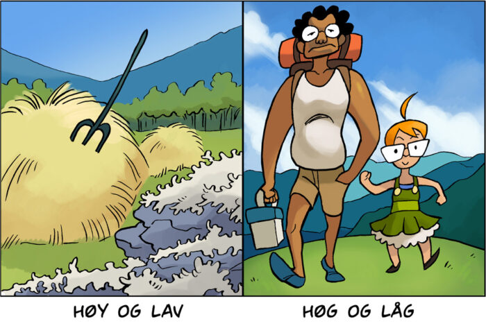 123 adjektiv hog
