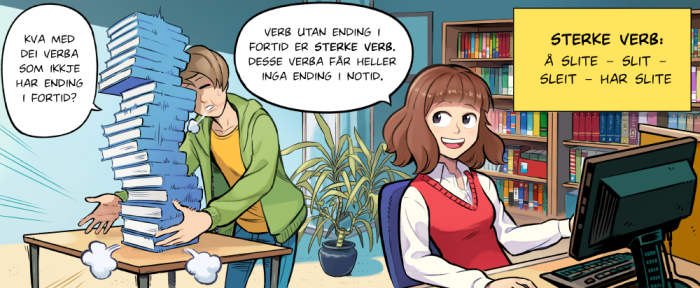 123 verb sterke