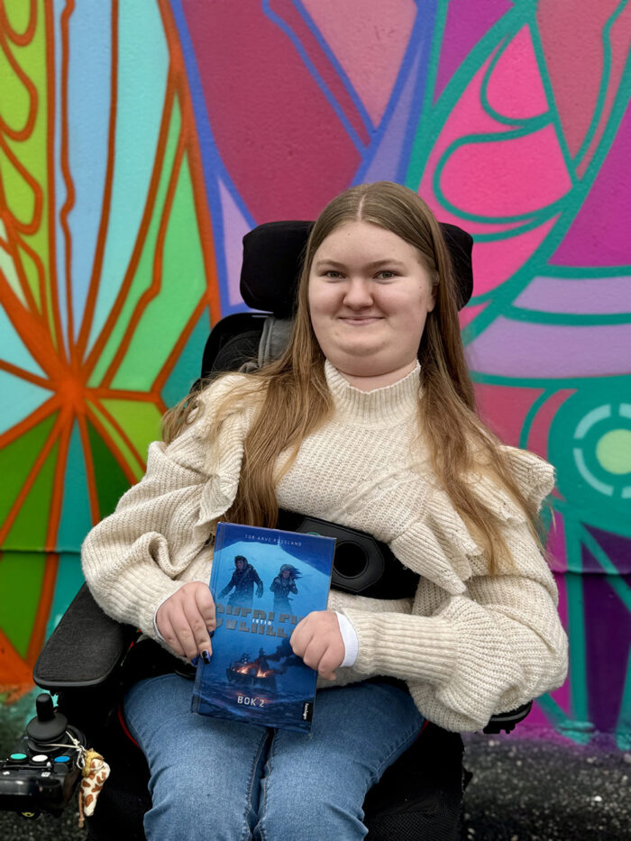 Bilete av Isabel komprimert til nettside