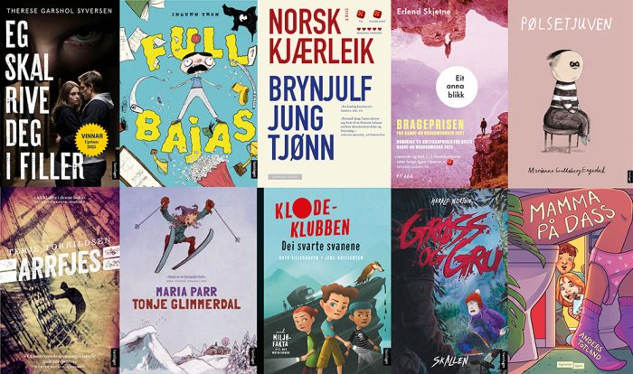 Bøker i Depotbiblioteket komprimert til nettside