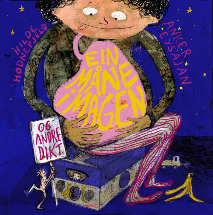 Ein måne i magen til nettside