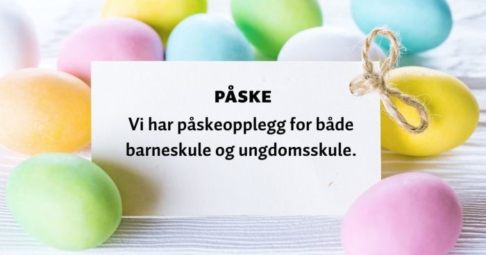 Påske FB innlegg 1