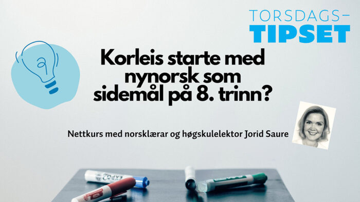 Torsdagstipset 8 trinn til nettside