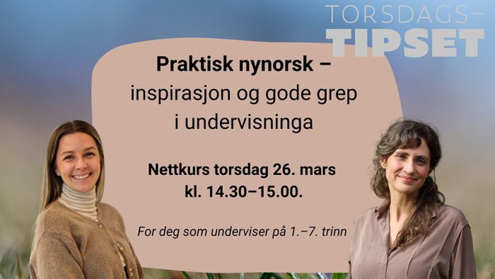 Torsdagstipset Christine og Guro komprimert til nettside