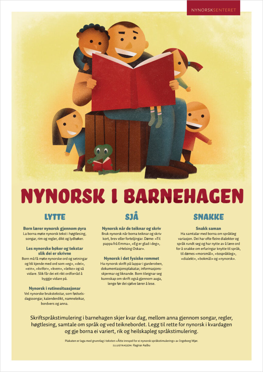 Nynorsk I Barnehagen - Nynorsksenteret